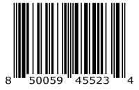 00850059455234 UPC-A SST1